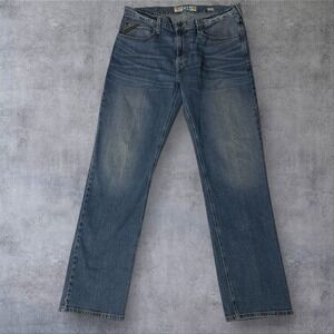 Ariat Legacy M2 Relaxed Bootcut Denim Jeans Mens 38X36 Western Cowboy Workwear